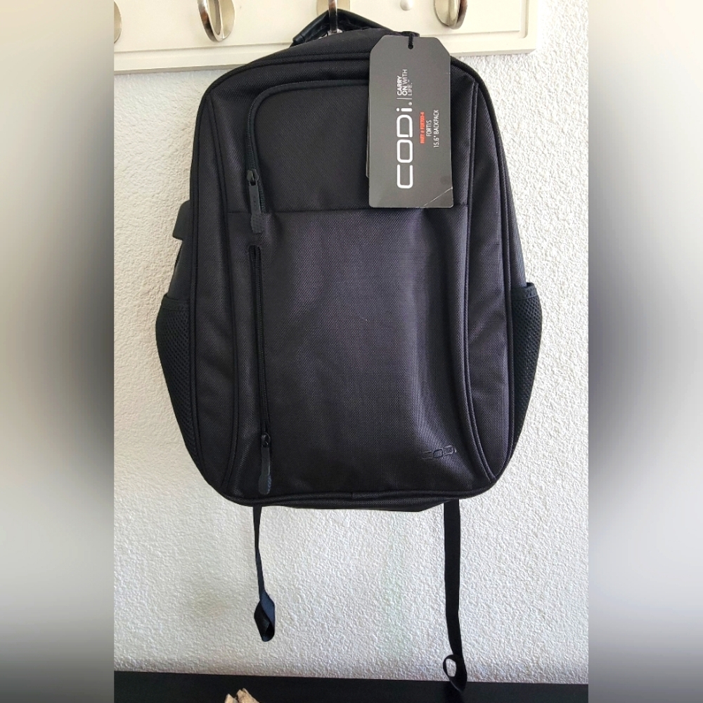 Brand New Codi Fortis Backpack With 15.6" Laptop Compartment Retails $85+